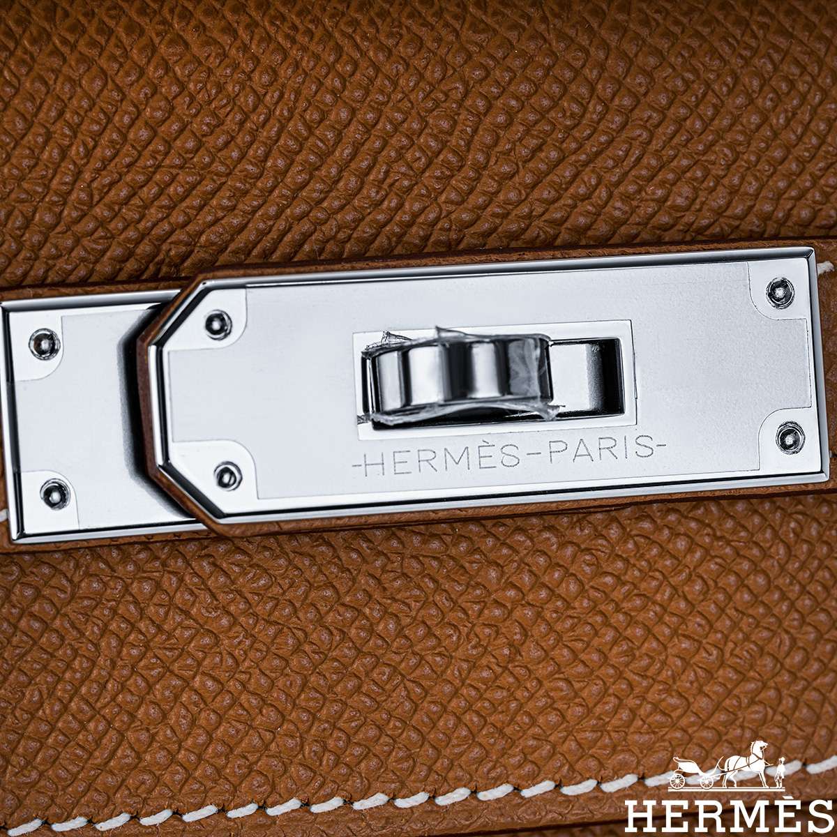 Hermès Kelly II Sellier 28cm Gold Veau Epsom PHW